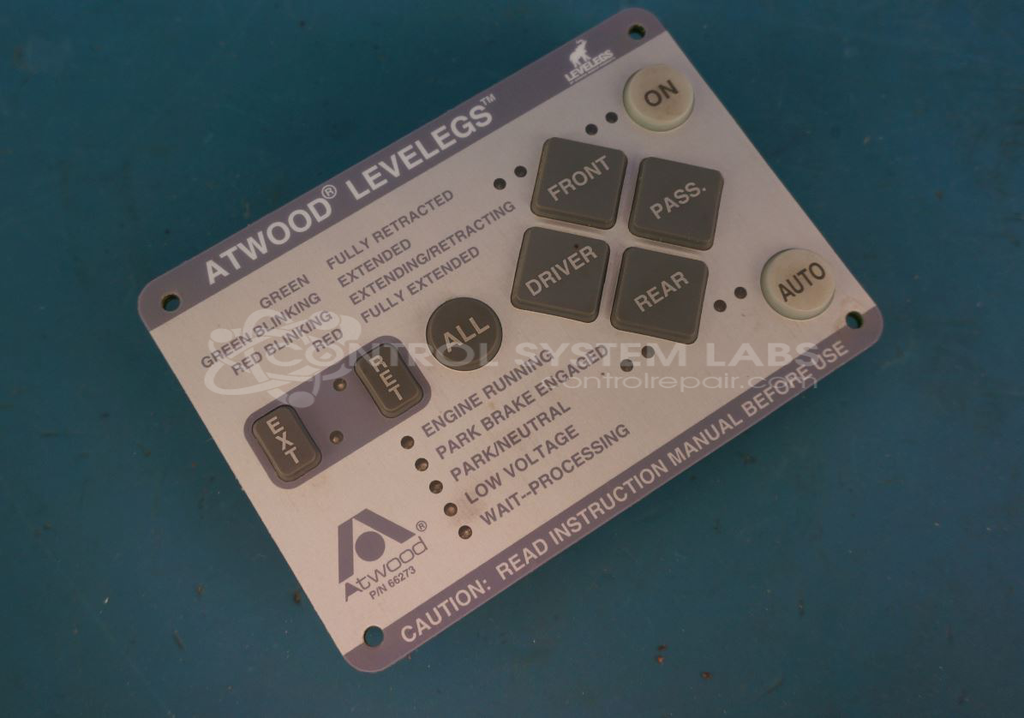 Atwood 66273 Levelegs Keypad 66273 Control System Labs